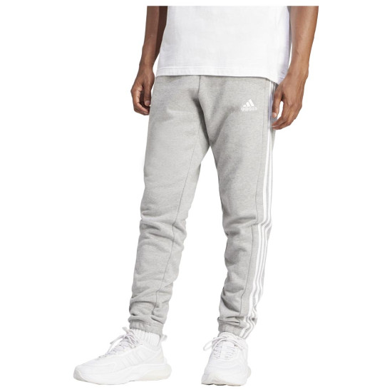 Adidas Ανδρικό παντελόνι φόρμας Essentials French Terry Tapered Elastic Cuff 3-Stripes